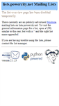 Mobile Screenshot of lists.powercity.net
